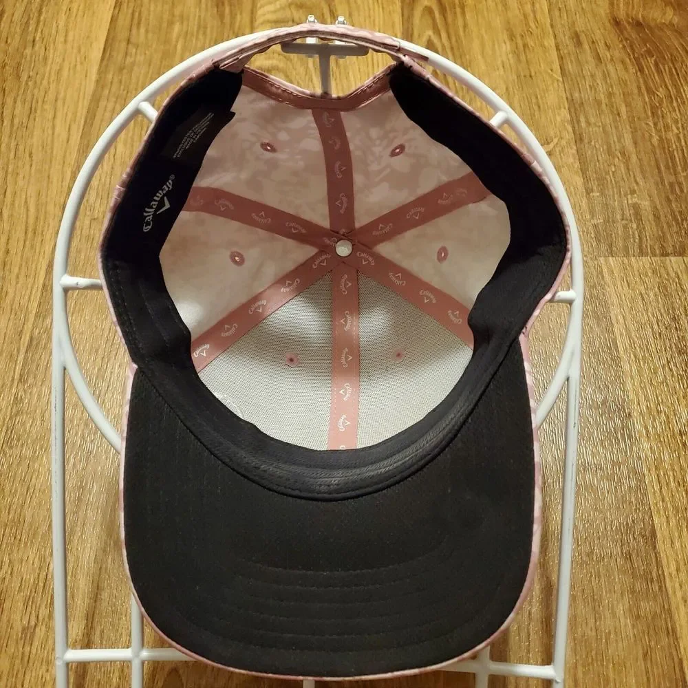 Callaway Golf Hat Cap Women Strapback Pink‎ Camouflage